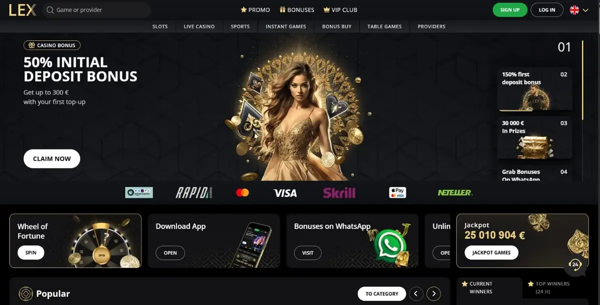 Lex Casino screenshot